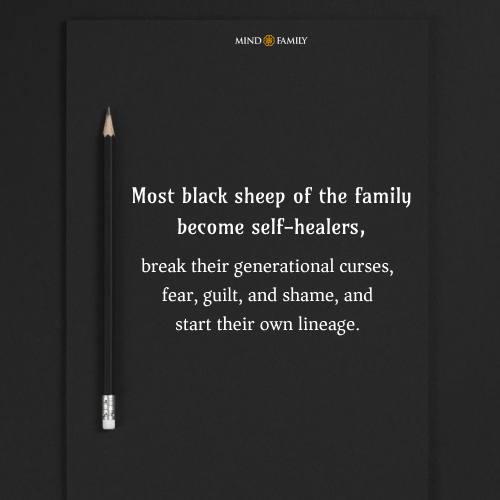 Most Black Sheep Of The Family Become Self-healers