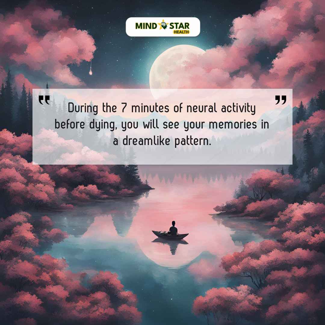 During the 7 minutes of neural activity