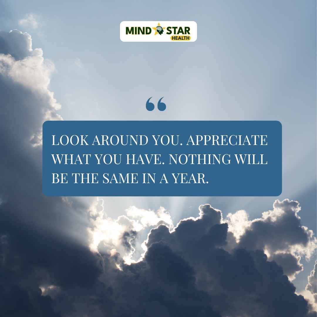 Nothing will be the same in a year