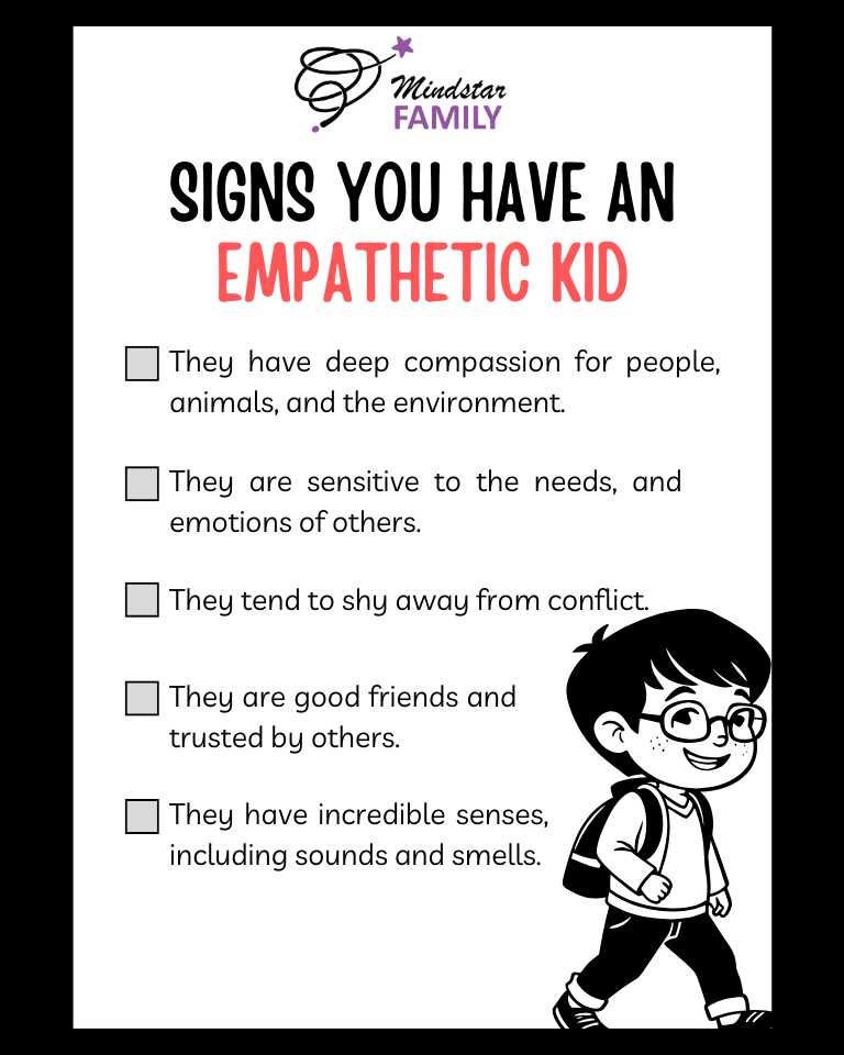 Signs you have an empathetic kid